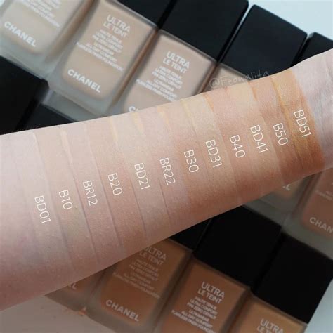 chanel ultra le teint cushion|chanel foundation color chart.